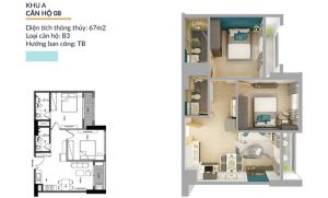 Căn hộ 08 Chung cư Athena Complex Pháp Vân