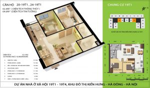 Căn hộ 2 Phòng Ngủ Nhà ở xã hội Luckyhose Kiến Hưng