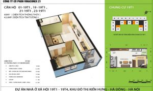 Căn Hộ 40m2 1PN Nhà Ở Xã Hội Lucky House Kiến Hưng Hà Đông