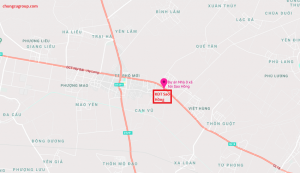 Vị trí Dự án Nhà ở xã hội Sao Hồng Quế Võ Pink Star City Quế Võ