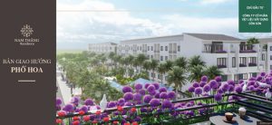 Tiện ích vươn hoa ban công Nam Thắng Risidence Chí Linh