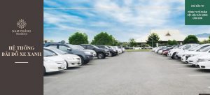 Tiện ích bãi đỗ xe tại Dự án Nam Thắng Chí Linh