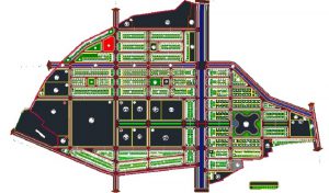 Bản đồ Quy Hoạch Khu đô thị Palm City Chí Linh