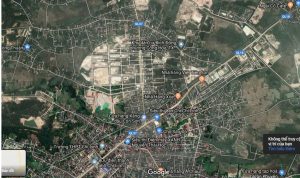 Mặt Bằng thực tế tại dự án Khu đô thị Palm City Chí Linh