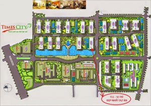 Mặt bằng tổng thể Khu đô thị Time City