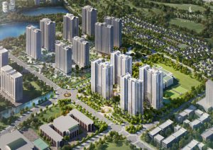 Phối cảnh khu đô thị Time City