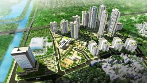 Phối cảnh dự án Khu đô thị Hồng Hà Eco City