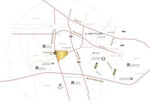 Vị trí Khu đô thị An Lạc Hoài Đức