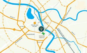Vị trí khu đô thị Time City