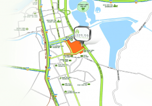 Vị trí Khu đô thị Tứ Hiệp Hồng Hà Eco City