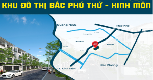 Vị trí Khu đô thị Phú Thứ Kinh Môn Hải Dương
