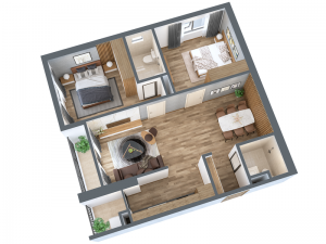 Căn hộ 11 Chung cư Saigontel Central Park Bắc Giang