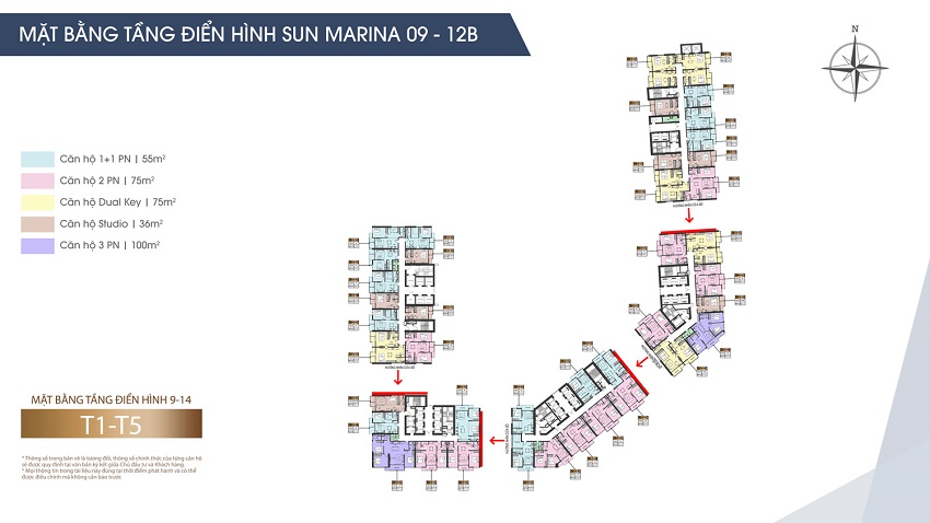 Mặt bằng điển hình Sun Marina Town Hạ Long 9 -12b