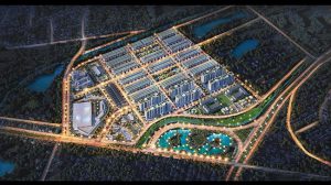 Phối cảnh tổng thế Him Lam Green Park Đại Bắc Ninh