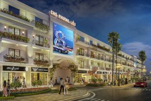 Phối cảnh Shophouse Chợ Phương Liễu Quế Võ Bắc Ninh