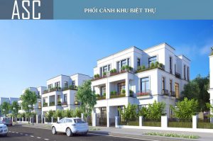 Phối cảnh Biệt thự ASC Móng Cái - Quảng Ninh