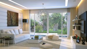 Phòng khách Biệt Thự Khu đô thị Đại Sơn Chí Linh