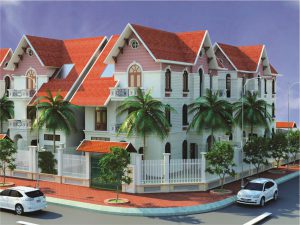 Mẫu Biệt Thự song lập tại Khu đô thị Đại Sơn Chí Linh