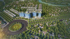 Phối cảnh tổng thể Dự án ASC Móng Cái Quảng Ninh
