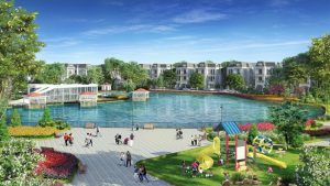 Hồ điều hòa Dự án Kosy Xương Giang Bắc Giang