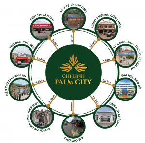 Kết nối Tiện ích Chí Linh Palm City Chí Linh