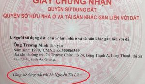 Không nên mua đất nền chung sổ