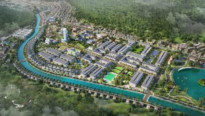 Phối cảnh tổng thể Khu đô thị Picenza Riverside Sơn La