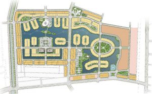 Mặt bằng Tiện ích nội khu Dự án Hanaka Paris Ocean Park Từ Sơn