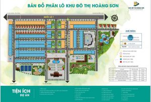 Mặt bằng Khu đô thị Hoàng Sơn Diễn Châu