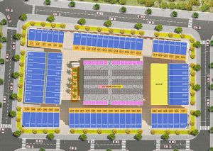 Mặt bằng Kiot Chợ Phương Liễu Quế Võ Bắc Ninh