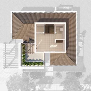 Mặt bằng T3 Biệt thự đơn lập Khu đô thị Đại Sơn Chí Linh