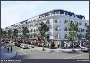 Mẫu thiết kế Shophouse Korea Town Yên Phong Bắc Ninh