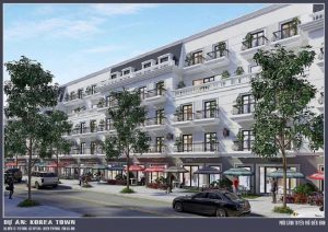 Mẫu thiết kế Shophouse Korea Town Yên Phong Bắc Ninh