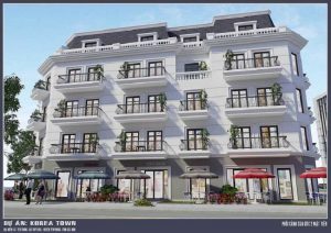 Mẫu thiết kế Shophouse Korea Town Yên Phong Bắc Ninh