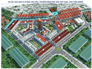 Phối cảnh Khu đô thị Hải Quân Tam Giang Yên Phong Bắc Ninh