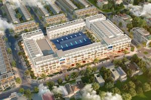 Phối cảnh tổng thể Kiot Chợ Phương Liễu Quế Võ Bắc Ninh