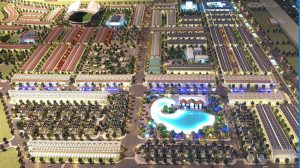 Phối cảnh thực tế Khu đô thị Rua Vàng City Bắc Giang