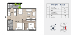 Thiết kế Că Hộ A3 Chung cư Lotus Central Lý Thái Tổ Bắc Ninh