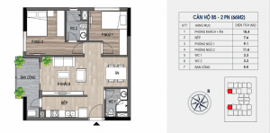 Thiết kế Că Hộ B5 Chung cư Lotus Central Lý Thái Tổ Bắc Ninh