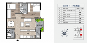 Thiết kế Căn Hộ B8 Chung cư Lotus Central Lý Thái Tổ Bắc Ninh