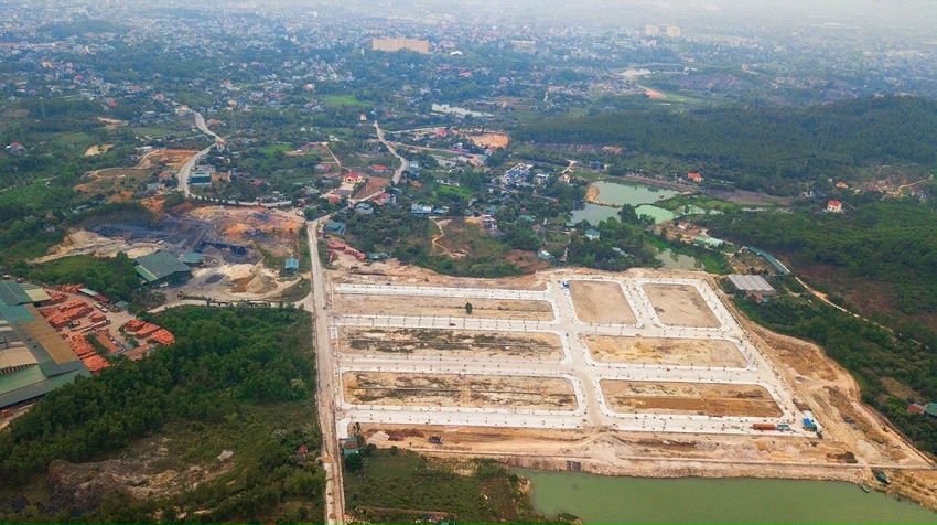 Hình ảnh thực tến Dự án Đất nền Thalia Valley Uông Bí