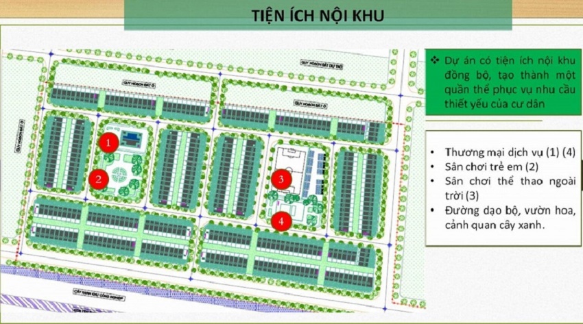 Tiện ích Đất nền Dũng Liệt Green City Yên Phong Bắc Ninh