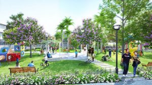 Tiện ích Công viên dự án Dũng Liệt Green City Yên Phong Bắc Ninh