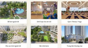 Tiện ích Khu đô thị Rùa Vàng City Thị Trấn Vôi Bắc Giang