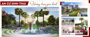 Tiện ích sinh thái Xanh Tại dự án Rùa Vàng City Thị trấn Vôi