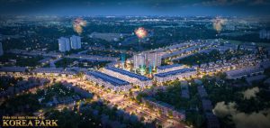 Tổng thể Shophouse Korea Town Yên Phong Bắc Ninh