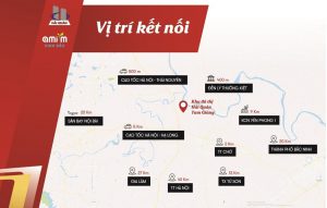 Vị trí Khu đô thị Hải Quân Tam Giang Yên Phong Bắc Ninh