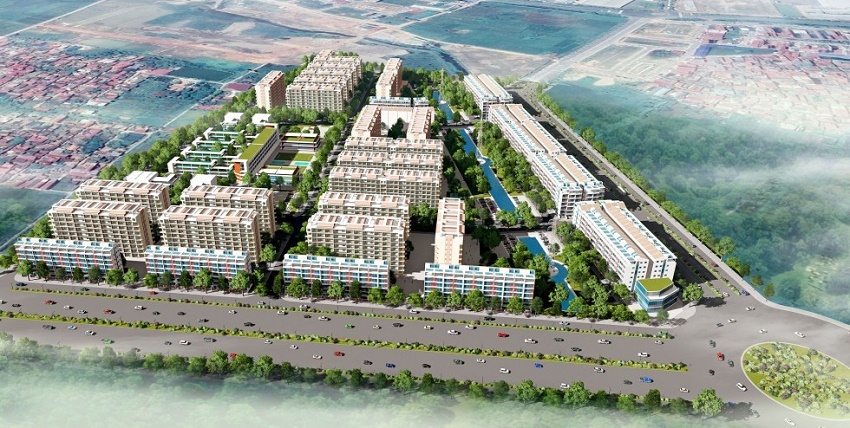 Phối cảnh Dự án Cát Tường Smart City Yên Phong Bắc Ninh