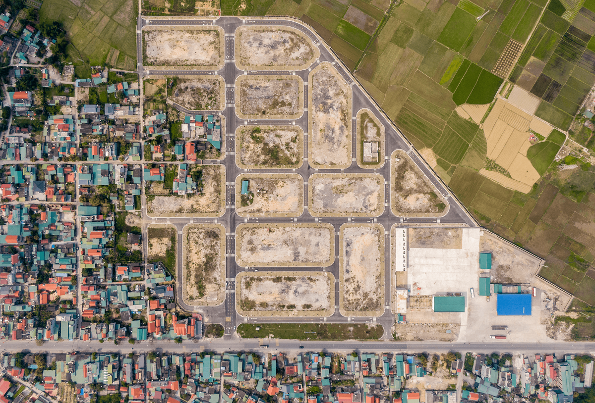 Mặt bằng thực tế Dự án đất nền Licogi 18.1 Uông Bí, Quảng Ninh