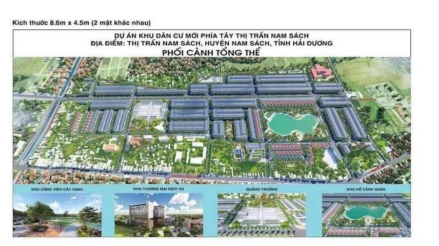 Thông tin tổng quan khu Đô Thị Tây Nam Sách